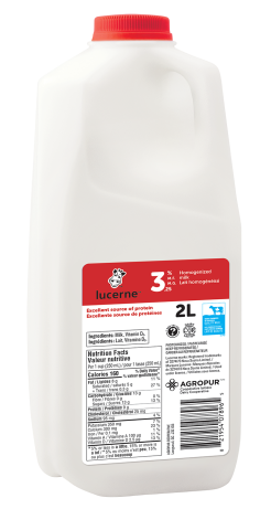 2L LUCERNE MILK JUG 3.25%