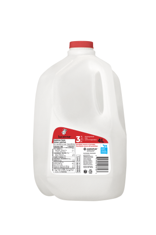 4L LUCERNE LAIT 3,25% PLASTIQUE