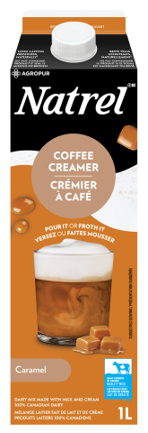 1L Natrel Caramel Coffee Creamer