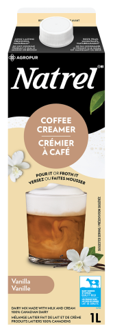 1L Natrel Vanilla Coffee Creamer