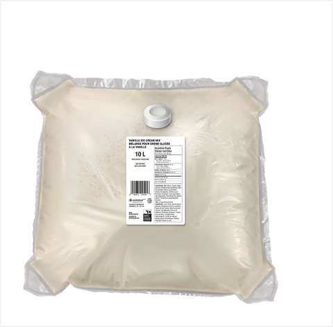 AFS MÉLANGE POUR CRÈME GLACÉE VANILLE 10L