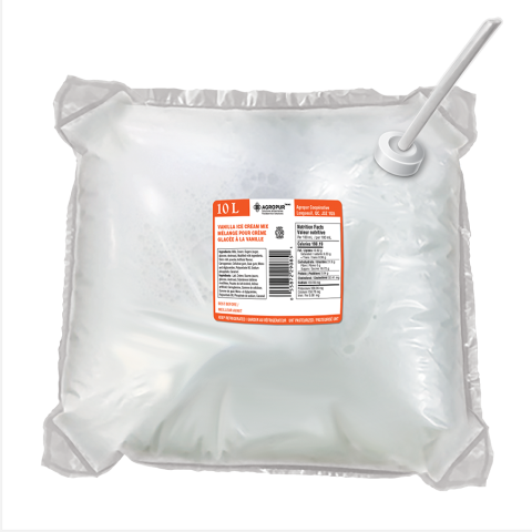 10L AFS MÉLANGE POUR CRÈME GLACÉE VANILLE