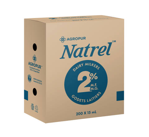 200x15ML NATREL MILK 2%