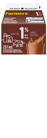 237ML FARMERS CHOCOLATE MILK 1%