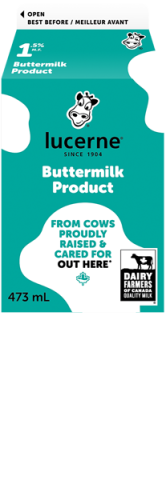 473ML LUCERNE BUTTERMILK 1.5%