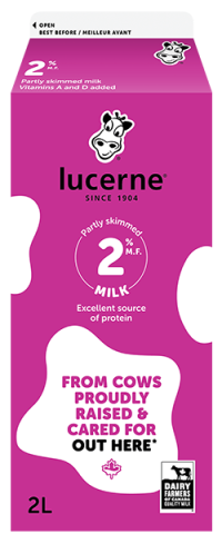 2L LUCERNE MILK 2%