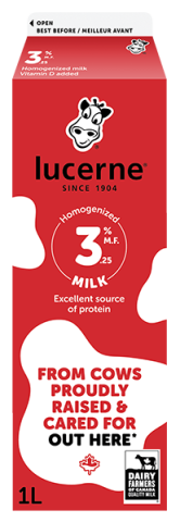 1L LUCERNE MILK 3.25%