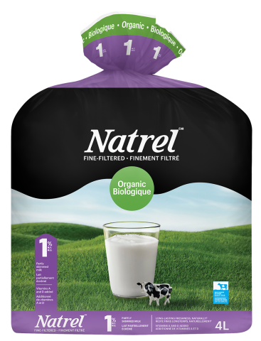 4L NATREL LAIT BIOLOGIQUE 1%
