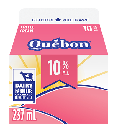 237ML 10% Coffee Cream Québon