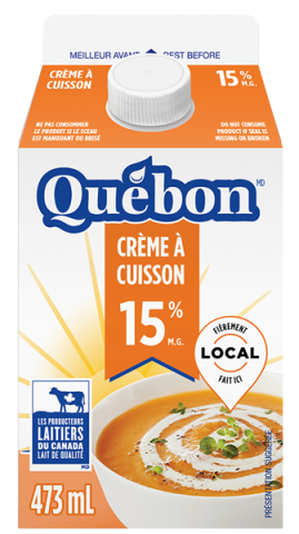 473ML CRÈME CUISSON 15% QUEBON