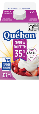 473ML CRÈME 35% QUEBON