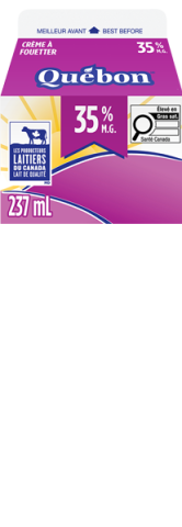 237ML CRÈME 35% QUEBON