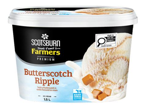 1.5L SCOTSBURN MARBRÉ AU CARAMEL ÉCOSSAIS