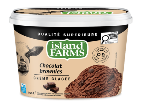 1.65L CHOCOLAT BROWNIES ISLAND FARMS