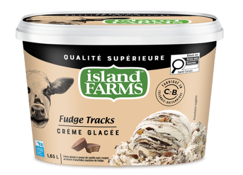 1.65L FUDGE TRACKS ISLAND FARMS