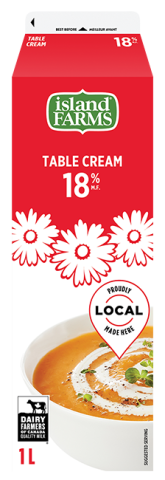 Island Farms Table Cream 18% 1L