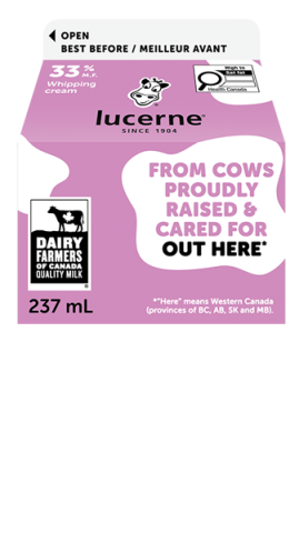 LUCERNE CREAM 33% 237ML