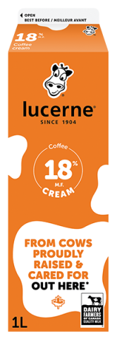1L LUCERNE CRÈME 18%