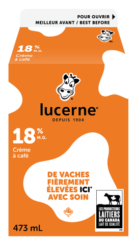 LUCERNE CREAM 18% 473