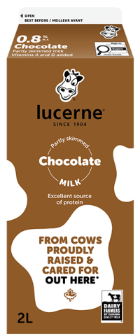 2L LUCERNE LAIT AU CHOCOLAT 0,8%