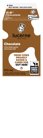 473ML LUCERNE LAIT AU CHOCOLAT 0,8%