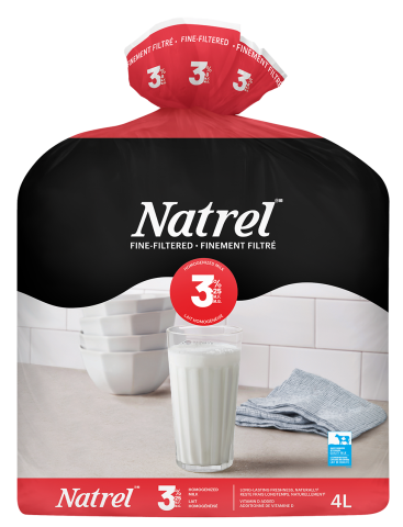 4L NATREL LAIT FINEMENT FILTRÉ 3,25%
