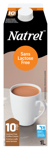 1L CRÈME 10% SANS LACTOSE NATREL