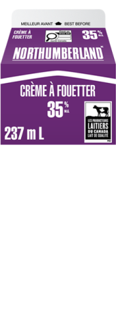 237ML NORTHUMBERLAND CRÈME A FOUETTÉE 35%