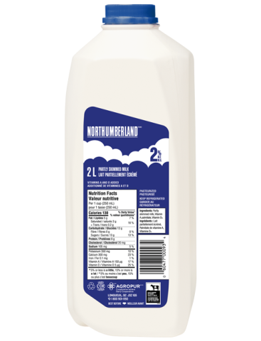 2L NORTHUMBERLAND MILK 2% JUG