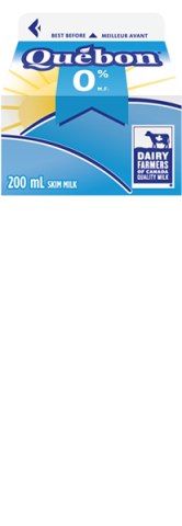 200ML QUÉBON MILK 0%