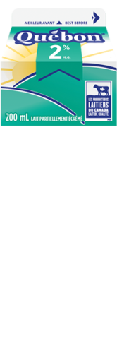 200ML QUÉBON LAIT 2%