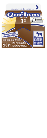 200ML QUÉBON LAIT AU CHOCOLAT 1%