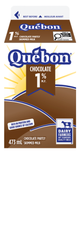 473ML QUÉBON CHOCOLATE MILK 1%