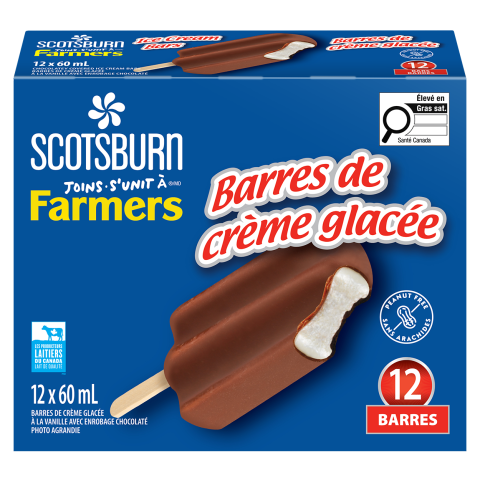 12X60ML SCOTSBURN VANILLA ICE CREAM BAR
