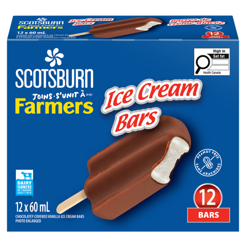 12X60ML SCOTSBURN VANILLA ICE CREAM BAR