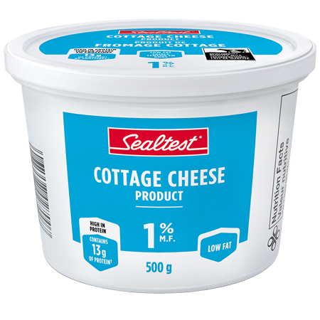 500G SEALTEST PRODUIT DE FROMAGE COTTAGE 1%