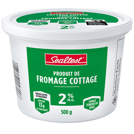 500G SEALTEST PRODUIT DE FROMAGE COTTAGE 2%