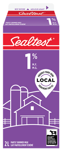 2L SEALTEST LAIT 1%
