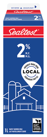 1L SEALTEST LAIT 2%