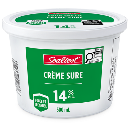 500ML CRÈME SURE 14% SEALTEST