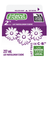 237ML ISLAND FARMS LAIT 2%