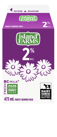 473ML ISLAND FARMS MILK 2%