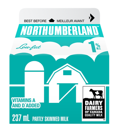 237ML NORTHUMBERLAND MILK 1%