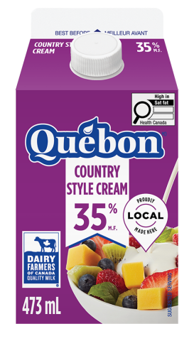 473ML CRÈME CHAMP 35% QUEBON