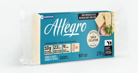 ALLEGRO 9% FINES HERBES ET ÉPICES 12X270G