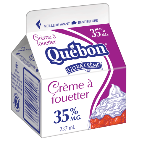 237ML CRÈME 35% QUEBON