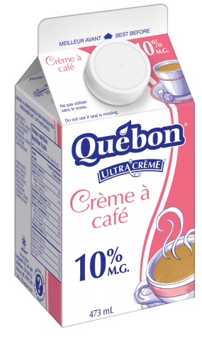 473ML CRÈME A CAFÉ 10% QUEBON