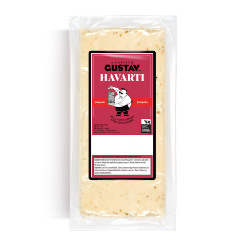 Havarti Jalapeño Monsieur Gustav 4 KG