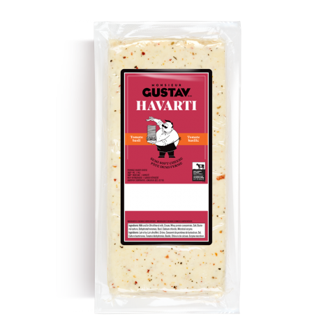 Havarti Tomate basilic Monsieur Gustav 4 KG