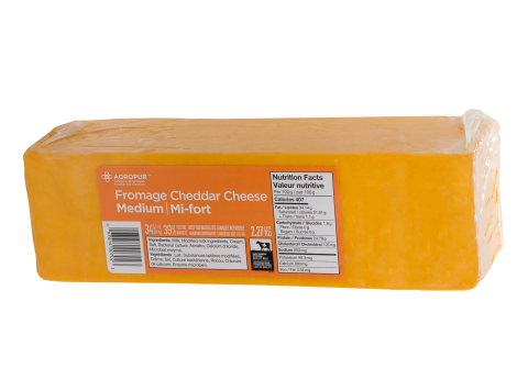 2.27KG CHEDDAR M-FORT COLORE